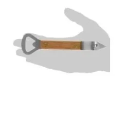 Smart Cook Bottle Opener Can Punch Opener - Dual-sided Manual Stainless Steel Can Opener With Riveted Wood Handle, Set Of 2 Units -Kitchen Island Sale 11fRhp9VGaL