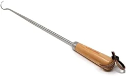 1324 12” PigTail Food Flipper, Blister Pack - ABS Handle, PigTail Flipper, Meat Hook For Grilling, Wood/Stainless, 201310 -Kitchen Island Sale 21 hugjtKoL. AC