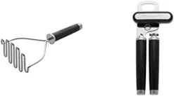 Gourmet Stainless Steel Wire Masher, 10.24-Inch, Black & KE112OHOBA KitchenAid Classic Euro Peeler, One Size Black 2 27 Gourmet Stainless Steel Wire Masher, 10.24-Inch, Black & KE112OHOBA KitchenAid Classic Euro Peeler, One Size Black 2 -Kitchen Island Sale 211jMFCCWFL. AC