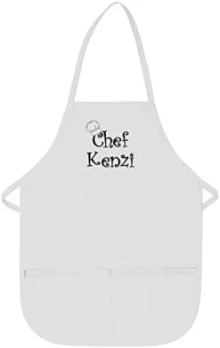 THE APRONPLACE Personalized Chef Any Name Child Apron Regular Add Your Own Name For Kids, Kitchen, Baking -Kitchen Island Sale 212nJBCVRCL. AC 1