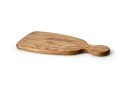 Continenta 4107 Schneidebrett Aus Eichenholz Mit Griff (Size: 34.5 X 16.5 X 1.5 Cm), Wood