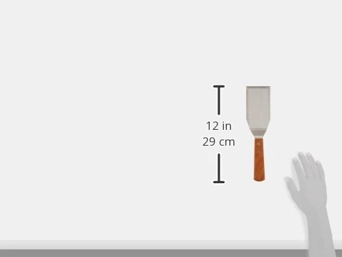 TN719 Blade Hamburger Turner, 5"x 2.7/8" 2 TN719 Blade Hamburger Turner, 5"x 2.7/8" - Image 2