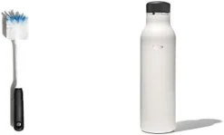 OXO Strive 20oz Insulated Water Bottle With Good Grips Bottle Brush -Kitchen Island Sale 21E RpuPtnL. AC