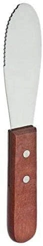 Wide Stainless Steel Spreader Kitchen Knives For Sandwiches Butter Cheese Set Of 4 3 Wide Stainless Steel Spreader Kitchen Knives For Sandwiches Butter Cheese Set Of 4 - Image 3