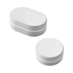 2pcs Boxes Soaps Sealable Containers Container With Lid Soap Travel Container Soap Saver Travel Soap Box Soap Case Soap Holder Soap Dish Holder Portable Storage Box Gym Soap Box