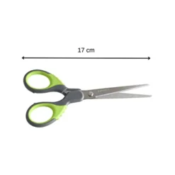 "Praktika" Softgrip Scissors, 6.69", Gray/Green -Kitchen Island Sale 21LJkCyJFzL