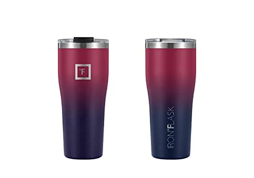 Nsulated Rover Tumbler W/Lid & Straw - 24 Oz Leak Proof & Stainless Steel Bottle For Hot & Cold Drinks - Coffee Travel Mug, Water Metal Canteen, Thermal Cup - Dark Rainbow 2 Nsulated Rover Tumbler W/Lid & Straw - 24 Oz Leak Proof & Stainless Steel Bottle For Hot & Cold Drinks - Coffee Travel Mug, Water Metal Canteen, Thermal Cup - Dark Rainbow - Image 2