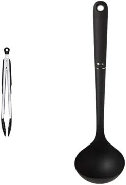 OXO Good Grips 12-Inch Tongs With Nylon Heads & Good Grips Large Silicone Flexible Turner, Stainless Steel -Kitchen Island Sale 21OPjv4WuOL. AC