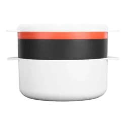Round Microwave Steamer, 4 Layer Microwave Oven Special Lunch Box Multifunctional Steaming Container For Kitchen Microwave