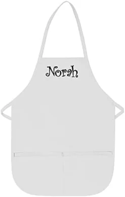 THE APRONPLACE Personalized Apron Embroidered Add A Name Kids Apron -Kitchen Island Sale 21STHRAfDRL. AC
