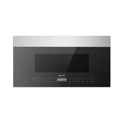 Panasonic NN-SU158S 1.9 Cubic Feet Over-the-Range 1000W Microwave Oven With Static Touch Control And Smoky Glass Design