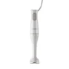 Electric Immersion Hand Blender With Detachable Dishwasher Safe Handheld Blending Stick, 2-Speeds, 150 Watts, White (59739)