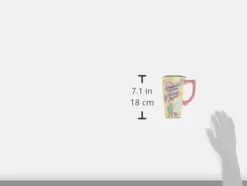 - Ceramic Travel Mugs - Grandma Cup - Hot Or Cold Beverages - Gift For Coffee Lovers -Kitchen Island Sale 21ZAm8zFwdL