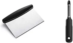 OXO Good Grips Stainless Steel Scraper & Chopper & Good Grips Swivel Peeler -Kitchen Island Sale 21aLiWSpqjL. AC