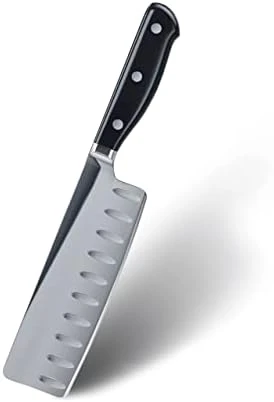 Best Nakiri Knife Square Vegetable Knife - Hallowed Edge Razor Sharp Japanese VG10 High Carbon Steel - Full Tang Balanced Handle For Produce, Fruits, And Veggies 12 Best Nakiri Knife Square Vegetable Knife - Hallowed Edge Razor Sharp Japanese VG10 High Carbon Steel - Full Tang Balanced Handle For Produce, Fruits, And Veggies - Image 12