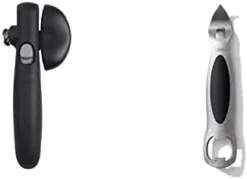 OXO Good Grips Snap Lock Can Opener & SteeL Stainless Steel Bottle And Can Opener -Kitchen Island Sale 21d7YGSNZ6L. AC