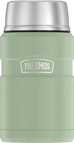 Thermos Stainless King Vacuum-Insulated Food Jar, 24 Ounce, Matte Steel -Kitchen Island Sale 21fClemPgL. AC