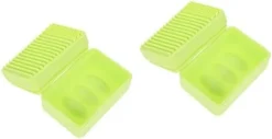 4pcs Box Silicone Soap Dish Silicone Containers Travel Valet Tray Shampoo Container Travel Soap Container Soap Saver Travel Soap Holder Soap Boxes Soap Bar Saver Box Soap Case Box -Kitchen Island Sale 21gMfFgVacL. AC