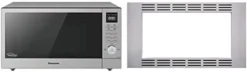 Panasonic Microwave Oven NN-SN766S Stainless Steel Countertop/Built-In With Inverter Technology And Genius Sensor, 1.6 Cubic Foot, 1250W -Kitchen Island Sale 21k2aPHsYIL. AC