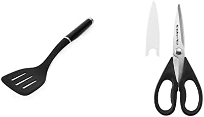 KitchenAid Classic Slotted Turner, One Size, Black 2, 13.66-Inch & Classic Multifunction Can Opener/Bottle Opener, 8.34-Inch, Black 8 KitchenAid Classic Slotted Turner, One Size, Black 2, 13.66-Inch & Classic Multifunction Can Opener/Bottle Opener, 8.34-Inch, Black - Image 8