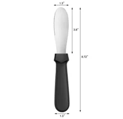 43013 Plastic Handle Butter Spreader, 8.75-Inch, Black, Set Of 4 -Kitchen Island Sale 21oc0uTusPL