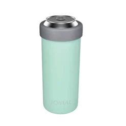 2-in-1 Stainless Steel Can Cooler Insulated For All 24&25 Oz Cans, Beer Can Cooler,seltzer Can Coozie, Can Insulator,and Work As A Iced Coffee Tumbler With Lid And Straw(Seafoam) -Kitchen Island Sale 21qu0dsJCFL