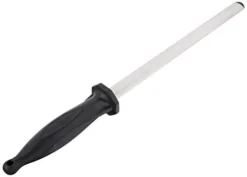 -M15910 Diamond Honing Steel, 10 Inch,Black