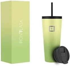 Tumbler With Lid And Straw 2.0-32 Oz, 2 Lids - Airtight Leak-Proof, Durable Stainless Steel Bottle - Double Walled, Hot & Cold Insulated Thermo Tumblers - Coffee & Water Travel Mug -Kitchen Island Sale 21sX6jH3nFL. AC