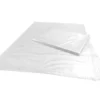 100 CT 18x24 Inches 1.1 Mil Clear Plastic Flat Open Poly Bags Great For Proving Bread, Dough, Storage, Packaging And More (18 X 24 Inches)