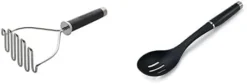 Gourmet Stainless Steel Wire Masher, 10.24-Inch, Black & KE112OHOBA KitchenAid Classic Euro Peeler, One Size Black 2 22 Gourmet Stainless Steel Wire Masher, 10.24-Inch, Black & KE112OHOBA KitchenAid Classic Euro Peeler, One Size Black 2 -Kitchen Island Sale 21yEB9WBozL. AC