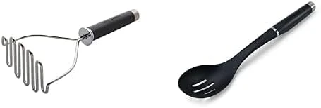 Gourmet Stainless Steel Wire Masher, 10.24-Inch, Black & KE112OHOBA KitchenAid Classic Euro Peeler, One Size Black 2 8 Gourmet Stainless Steel Wire Masher, 10.24-Inch, Black & KE112OHOBA KitchenAid Classic Euro Peeler, One Size Black 2 - Image 8