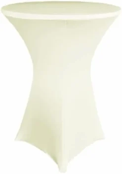 30 X 42 Inch Highboy Cocktail Stretch Spandex Table Cover (Ivory, 1) -Kitchen Island Sale 21ymOZPDwTL. AC