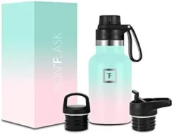 Ports Water Bottle - 24 Oz, 3 Lids (Spout Lid), Leak Proof, Vacuum Insulated Stainless Steel, Hot Cold, Double Walled, Thermo Mug, Standard Metal Canteen 21 Ports Water Bottle - 24 Oz, 3 Lids (Spout Lid), Leak Proof, Vacuum Insulated Stainless Steel, Hot Cold, Double Walled, Thermo Mug, Standard Metal Canteen -Kitchen Island Sale 31 RxUtIAOL. AC