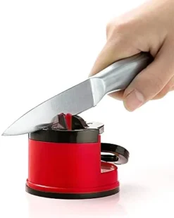 Knife Sharpeners, Mini Knife Sharpeners With Suction Base, Pocket Knife Sharpeners Suitable For Most Blade Types, Knife Sharpeners For Kitchen Knives, Red 13 Knife Sharpeners, Mini Knife Sharpeners With Suction Base, Pocket Knife Sharpeners Suitable For Most Blade Types, Knife Sharpeners For Kitchen Knives, Red -Kitchen Island Sale 31 UBjtcj2L. AC