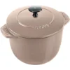 Staub Taub 40508-234 La Cocotte De Gohan Linen, Size M, 6.3 Inches (16 Cm), Rice Pot, 2 Cups, Rice Cooking, Authentic Japanese Product