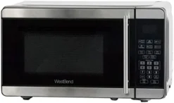 MW71B Microwave Oven 700-Watts Compact With 6 Pre Cooking Settings, Speed Defrost, Electronic Control Panel And Glass Turntable, Black -Kitchen Island Sale 311kbkjzh4L. AC