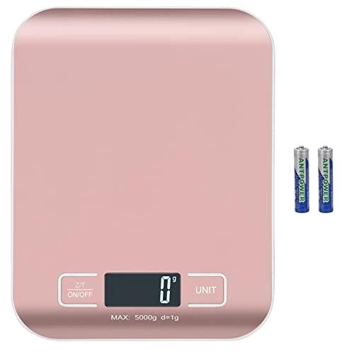 MarFul Digital Shipping Scale,Stainless Steel Panel, Accurate 5kg/1g Portable Postal Scale For Packages, Small Business,Kitchen, Food, Handmade, Liquids, And Boutique (Rose Gold) 1 MarFul Digital Shipping Scale,Stainless Steel Panel, Accurate 5kg/1g Portable Postal Scale For Packages, Small Business,Kitchen, Food, Handmade, Liquids, And Boutique (Rose Gold)