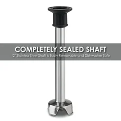 SB50 Big Stix Heavy Duty Immersion Blender, 12" Removable Shaft, 1 HP/700 Watt Variable Speed Motor, 120V, 5-15 Phase Plug -Kitchen Island Sale 312KP2JXSaL