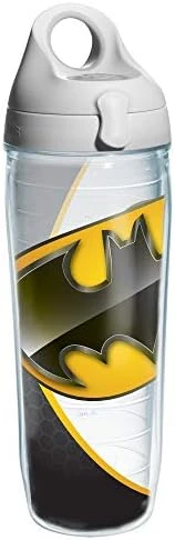 Tervis DC Comics Batman Logo Made In USA Double Walled Insulated Tumbler Travel Cup Keeps Drinks Cold & Hot, 16oz, Black Lid 8 Tervis DC Comics Batman Logo Made In USA Double Walled Insulated Tumbler Travel Cup Keeps Drinks Cold & Hot, 16oz, Black Lid - Image 8