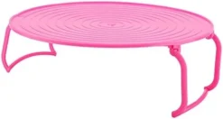 Multifunctional Plastic Steaming Dish, Microwave Oven Tray Rack, Cooking Tray Rack, Microwave Oven Heating Layered Steaming Rack For Saving Energy(Red), Steaming Dish Microwave Oven Tray Rack Mul -Kitchen Island Sale 314Ga8YJNwS. AC