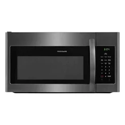 FRIGIDAIRE FFMV1846VD 30" Over The Range Microwave Oven; 1.8 Cu. Ft. Capacity, 1000 Cooking Watts, 300 CFM, 10 Power Levels, One-Touch Options, Interior Microwave LED Lighting, Black Stainless Steel