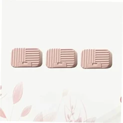 3pcs Box Sealable Containers Container With Lid Decorative Soap Dish Soap Holder Shower Soap Case Pink Soap Container Soap Box Portable Soap Box Dispenser Tray Drain Pipe Portable -Kitchen Island Sale 314YU3YTRoL