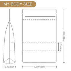 120pcs Kraft Bags With Window, Brown Resealable Bags, 5.9×8.6 Inches Stand Up Pouches, Coffee Bags, Sealable Bags For Packaging, Ziplock Stand Up Bags For Home Or Business 9 120pcs Kraft Bags With Window, Brown Resealable Bags, 5.9×8.6 Inches Stand Up Pouches, Coffee Bags, Sealable Bags For Packaging, Ziplock Stand Up Bags For Home Or Business -Kitchen Island Sale 316664rHBsL