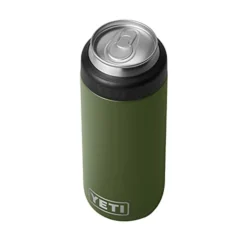 Yeti Rambler 12 Oz. Colster Slim Can Insulator For The Slim Hard Seltzer Cans, Highlands Olive