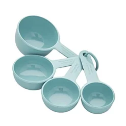 KitchenAid Classic Multifunction Can Opener/Bottle Opener, 8.34-Inch, Aqua Sky & Measuring Cups, Set Of 4, Aqua Sky -Kitchen Island Sale 317iD4VwPGL