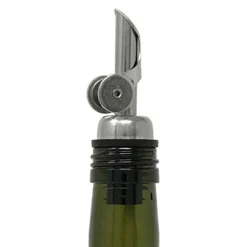 - Olive Oil Dispenser With Stainless Steel Weighted Pourer, Dark Green, Square, 500ml -Kitchen Island Sale 3188gUpsJmL