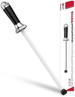 Knife Honing Rod,10 Inches Ceramic Sharpening Stick, Home Kitchen Knife Sharpener, 1000 Grit Ceramic -Kitchen Island Sale 318TaNvRMtL. AC