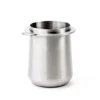 Rema Coffee Products | 54mm Dosing Cup | Brushed Silver | 100% Stainless Steel | Espresso Coffee Dosing Cup | Fits 54mm Breville Portafilters