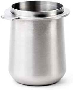 Rema Coffee Products | 54mm Dosing Cup | Brushed Silver | 100% Stainless Steel | Espresso Coffee Dosing Cup | Fits 54mm Breville Portafilters -Kitchen Island Sale 318grfd6GDL. AC