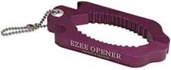 - (Purple) Aluminum Keychain Multi Use Opener - Perfect For Arthritis And Weak Hands - Opens To 2 1/2" Dia. -Kitchen Island Sale 319O7eLR6eL. AC